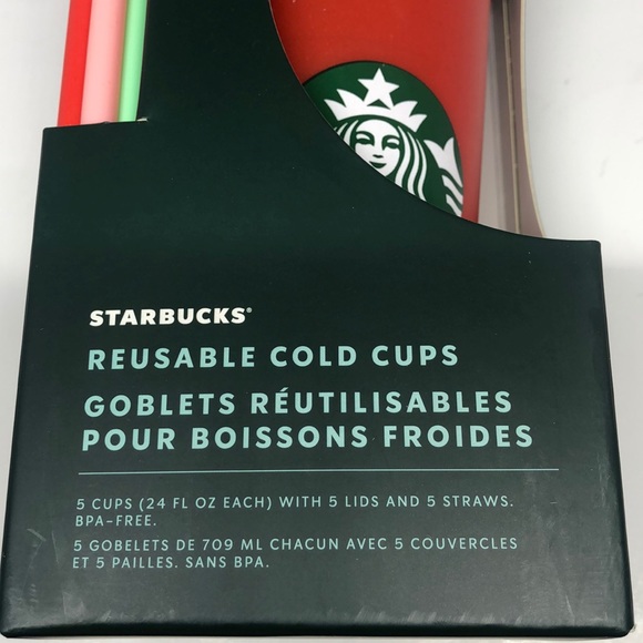 Starbucks Reusable Cold Cups with Straws - Picture 5 of 5